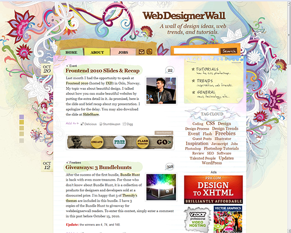 Web Designer Wall