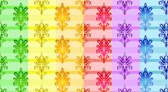 Iris Royal Ornament Pattern