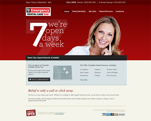 Emergency Dental Care USA Colorado Family And Emergency Denistry Serving Colorado Springs And Denver