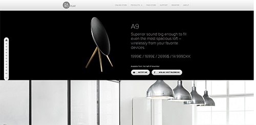 BeoPlay A9 - AirPlay Music System
