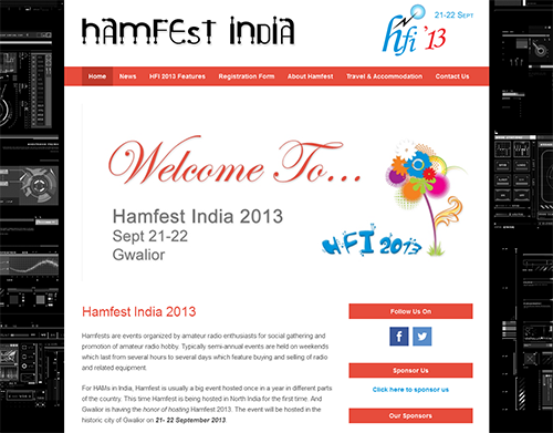 Hamfest-India-2013-Genesis Based Website