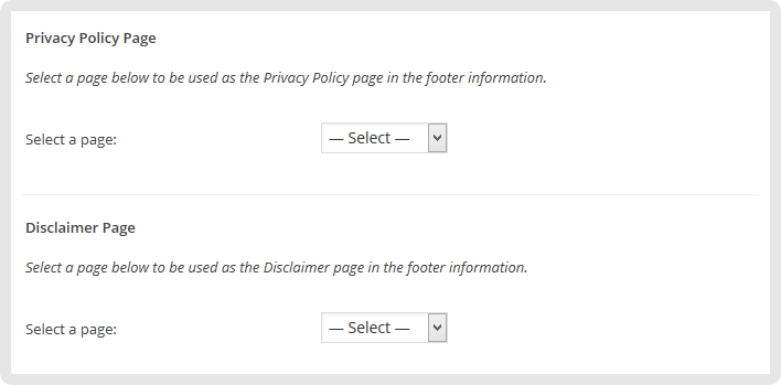 Privacy-policy And Disclaimer Page