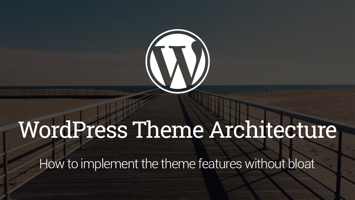 Wordpress-architecture