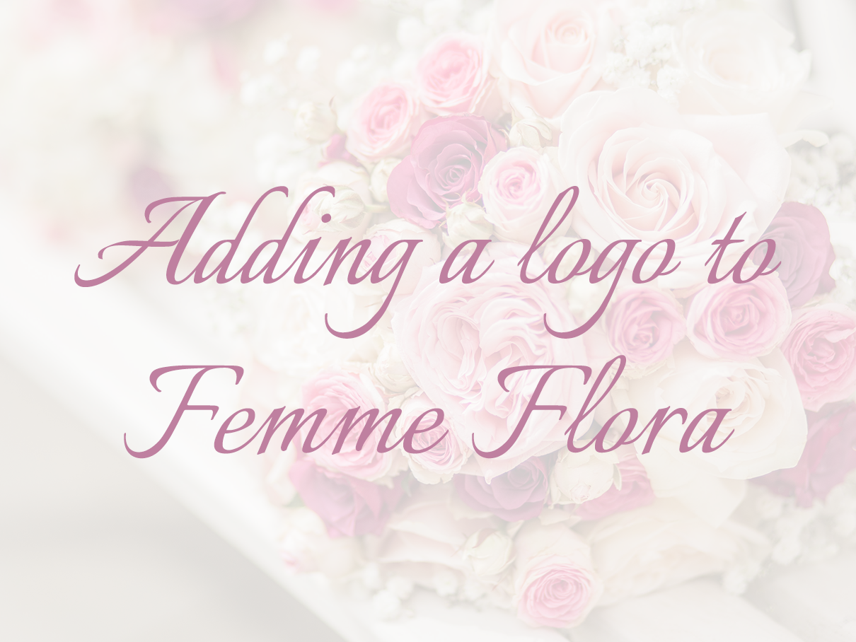 How To Add A Logo To Femme Flora Genesis Child Theme