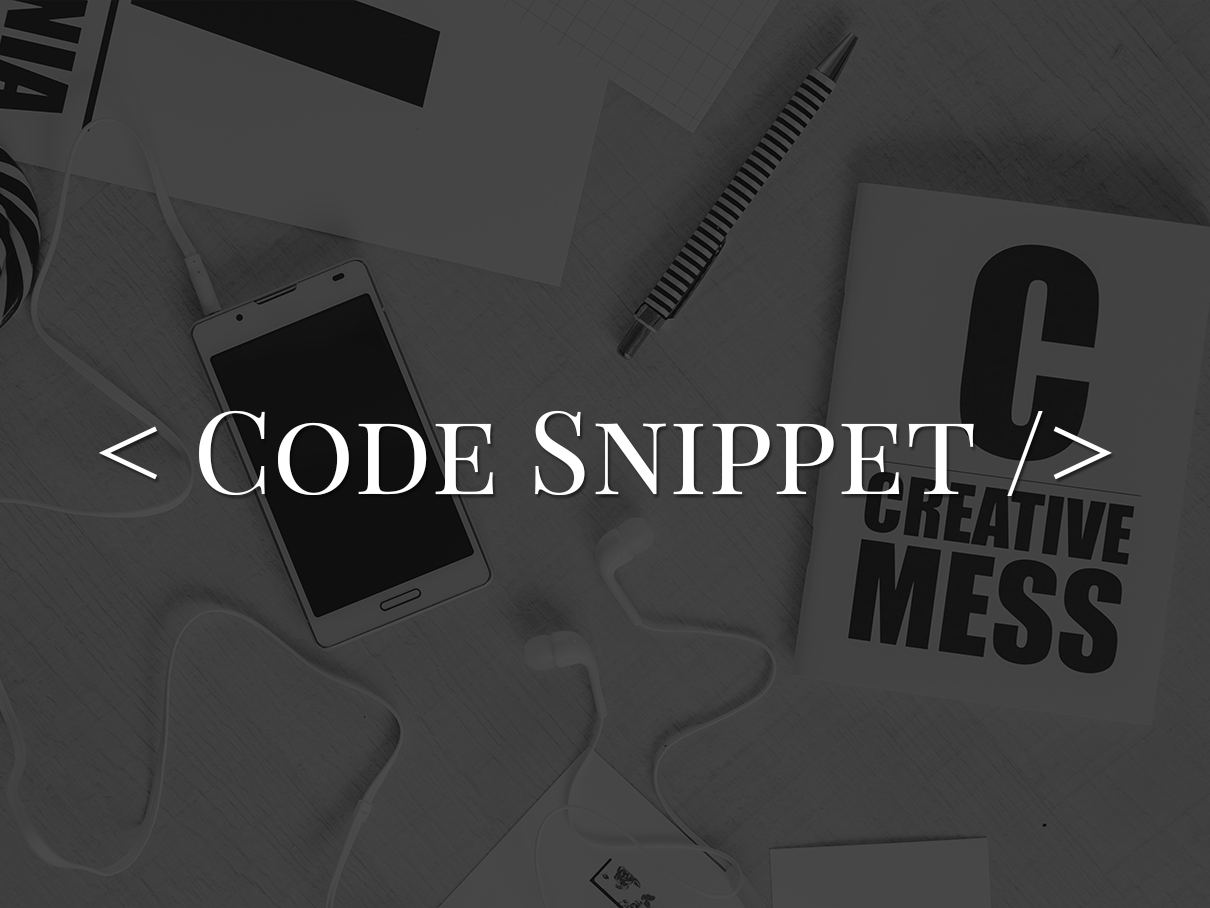 Wordpress-code-snippets