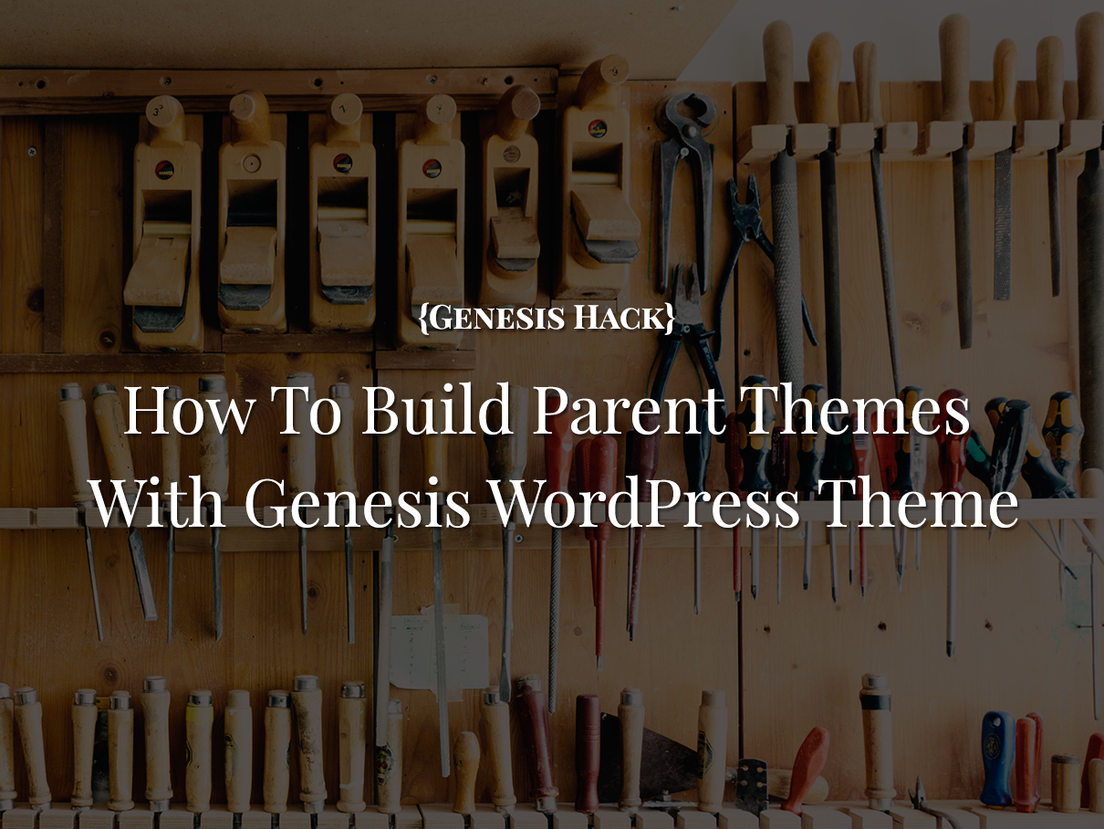 Building-wordpress-parent-theme