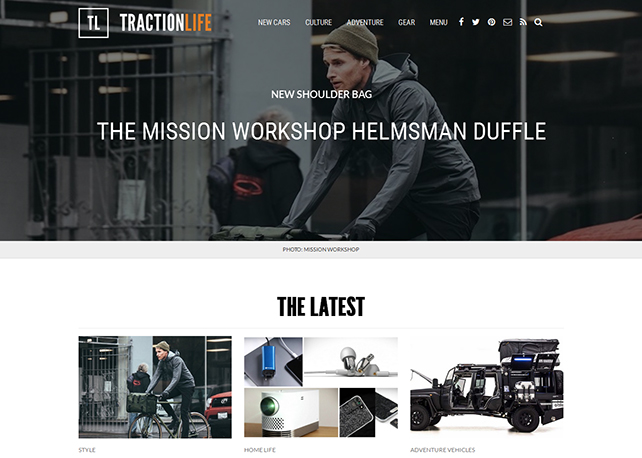 wordpress genesis design for tractionlife