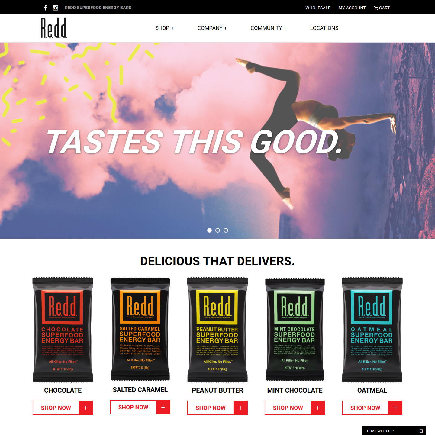 Reddbar Ecommerce Site