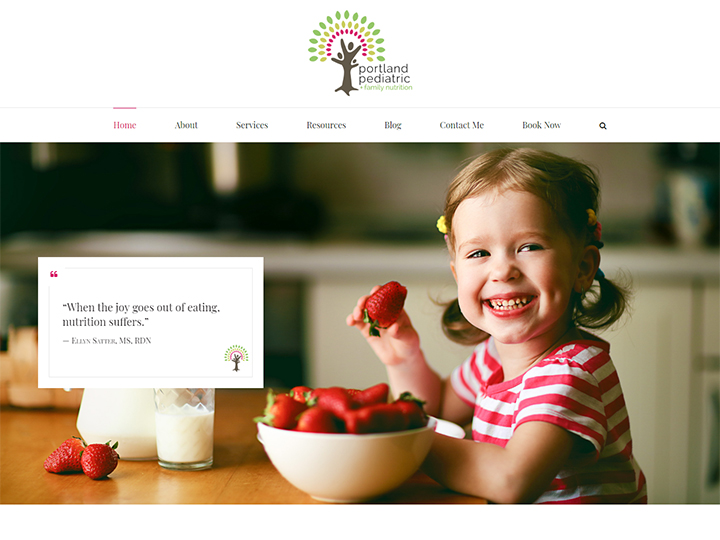 Website Redesign - PortlandPediatricNutrition.Com